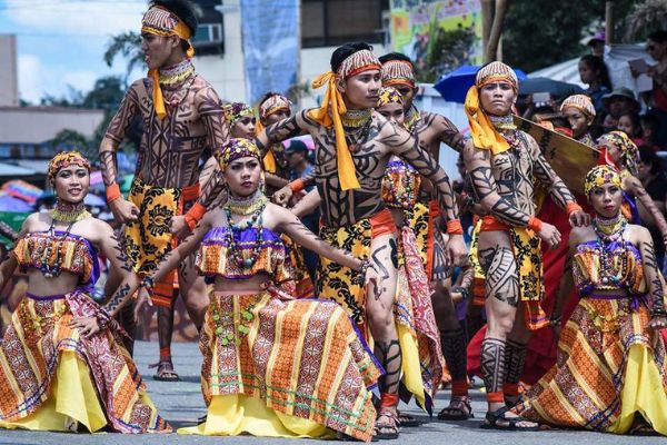 Lễ hội vẽ hình trên cơ thể tại Philippines