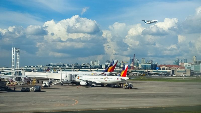 Khu vực sân bay Manila