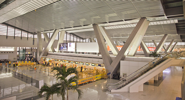 Sân bay Manila Ninoy Aquino là sân bay có diện tích và quy mô lớn nhất Philippines