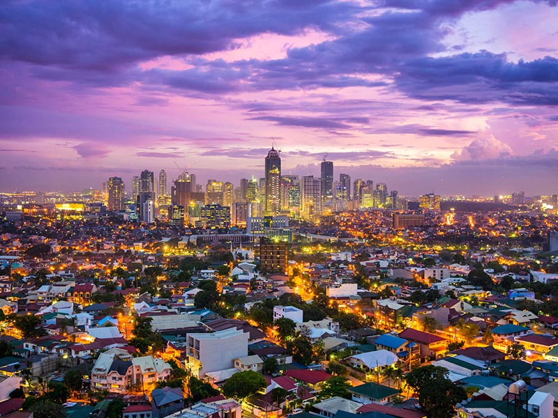 Thủ đô Manila là địa điểm du lịch Philippines thú vị
