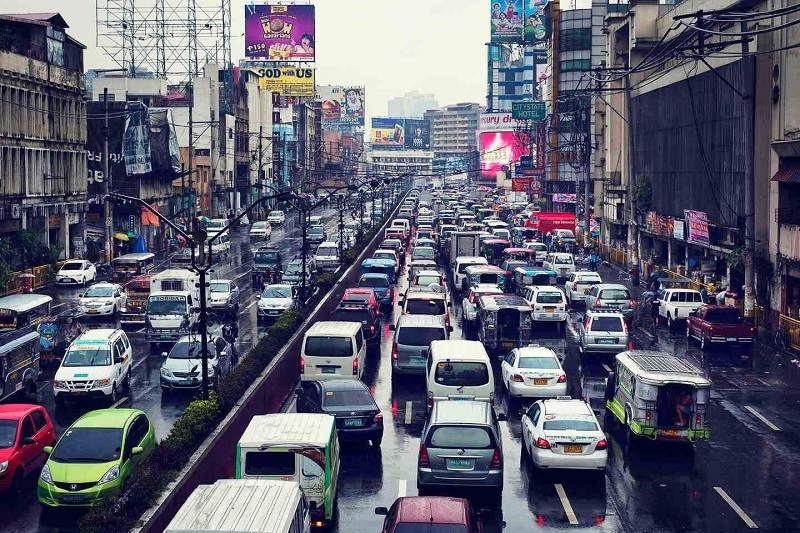 “Thưởng thức” đặc sản kẹt xe tại thành phố Philippines