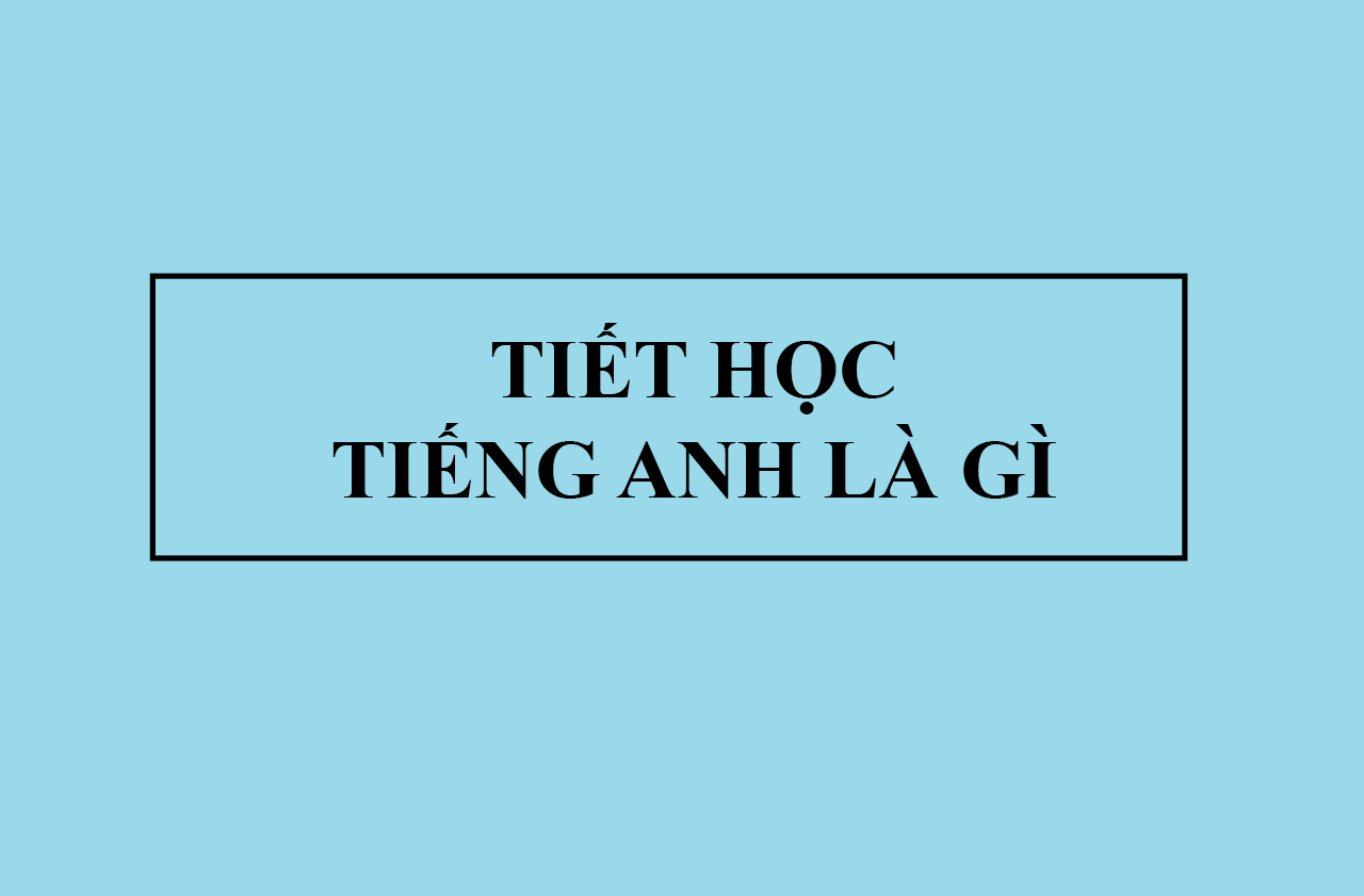 Tiết học tiếng Anh được chia làm bao nhiêu phần trong một ngày học thường?
